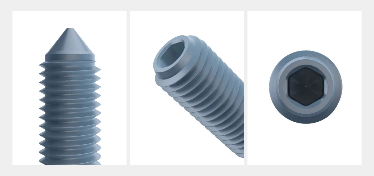 AYA Hexagon Socket Set Screw With Cone Point AYA Hexagon Socket Set Screw With Cone Point